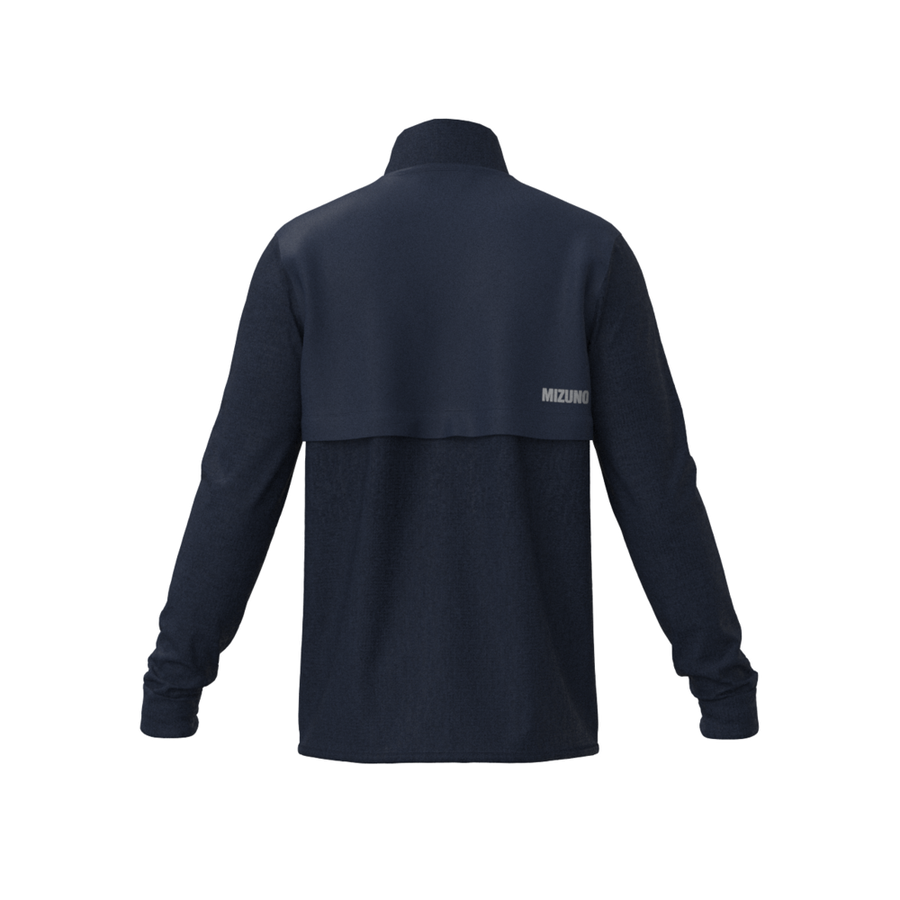 Mizuno Mizuno Melange Reflect 1/4 Zip Navy